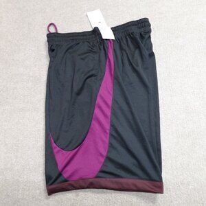 Nike Shorts Large Black Pull On Basketball Drawstring Dh6763-011 NEW